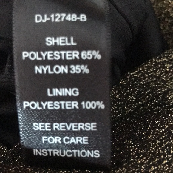 Gold sparkly Akira dress - Picture 13 of 14